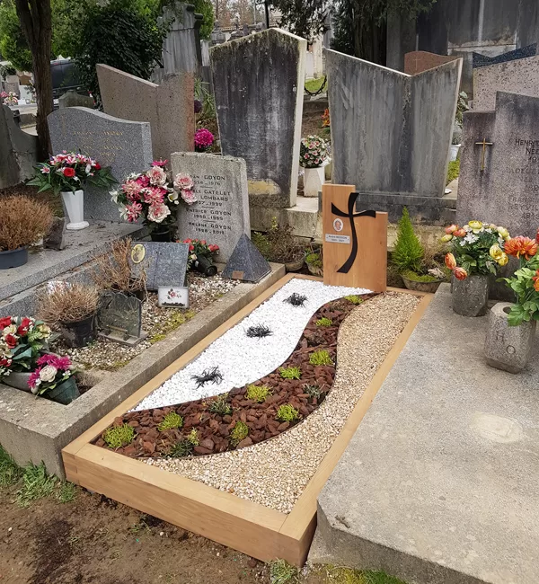 Tombe paysagère Caluire (69)